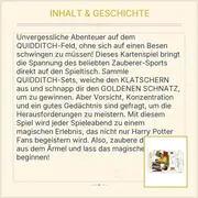 Vorschaubild 5 von Harry Potter Quidditch Quintett Kartenspiel Familienspiel ab 8 Jahre