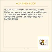 Vorschaubild 4 von Harry Potter Quidditch Quintett Kartenspiel Familienspiel ab 8 Jahre