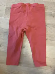 Vorschaubild 3 von Mädchen Leggings Gr. 74 Lachsfarben Baumwolle Basic