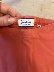 Vorschaubild 6 von Mädchen Leggings Gr. 74 Lachsfarben Baumwolle Basic