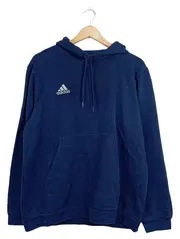 Vorschaubild 1 von Hoodie Herren Kapuzenpullover Blau Gr. L Sportlich Logo