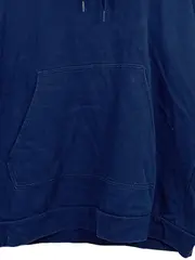 Vorschaubild 4 von Hoodie Herren Kapuzenpullover Blau Gr. L Sportlich Logo