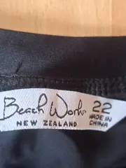Vorschaubild 3 von Beach Work Sport Shirt Damen Gr. M Schwarz Rashguard Kurzarm