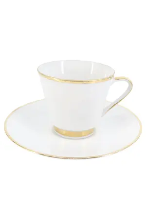 BAVARIA PORZELLAN Tasse und Unterteller