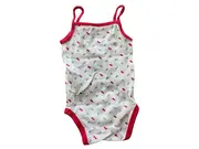 Vorschaubild 2 von Obaïbi Baby Body Mädchen Gr. 59 cm Weiß mit Tiermotiven