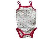 Vorschaubild 1 von Obaïbi Baby Body Mädchen Gr. 59 cm Weiß mit Tiermotiven