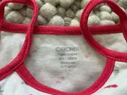 Vorschaubild 3 von Obaïbi Baby Body Mädchen Gr. 59 cm Weiß mit Tiermotiven