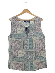 Vorschaubild 1 von Damen Bluse Gr. 40/M Mehrfarbig Casual Feminin Viskose