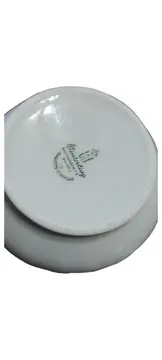 Vorschaubild 2 von KIRCHENLAMITZ Zuckerdose Vintage Weiß Blumen Keramik 250ml