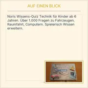Vorschaubild 3 von Wissens-Quiz Technik Kinder ab 6 Jahre Lernspiel über 1000 Fragen