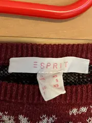 Vorschaubild 3 von Damen Pullover Gr. XS Rot Norwegermuster Casual Strick