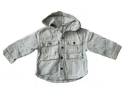 Vorschaubild 1 von Baby Jacke mit Kapuze Grün Gr. 92 Baumwolle Kinder