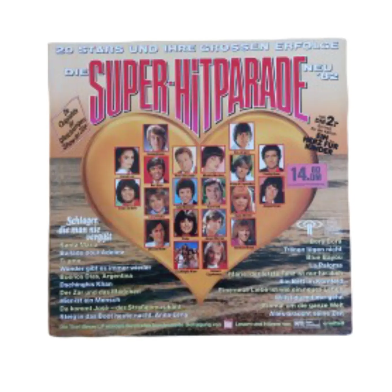 Schlager Hitparade 82 Vinyl LP Roland Kaiser Udo Jürgens Dschinghis Khan