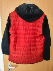 Vorschaubild 4 von Steppjacke Damen Gr. 46 3XL Orange Kapuze Casual