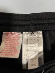 Vorschaubild 6 von Sport Shorts Kinder Gr. 176 Schwarz Weiß Streifen Fußball
