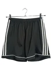 Vorschaubild 1 von Sport Shorts Kinder Gr. 176 Schwarz Weiß Streifen Fußball