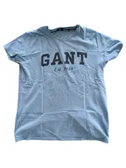 Vorschaubild 1 von Herren T-Shirt Blau Casual XXL Baumwolle Logo