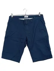 Vorschaubild 1 von Herren Chino Shorts Gr. 33 Navy Blau Baumwolle Casual