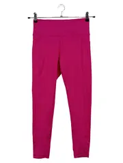 Vorschaubild 1 von VICTORIAS SECRET Damen Leggings Gr. 36 S Rosa Sportlich Uni Logo-Print