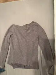 Vorschaubild 2 von Damen Strickjacke Cardigan Gr. L Grau Casual Langarm
