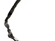 Vorschaubild 2 von Herren Armband Edelstahl Silber Schwarz 22cm Modern