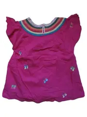 Vorschaubild 5 von Mädchen T-Shirt Pink Gr. 146 Tiermotive Bunt Kurzarm Baumwolle