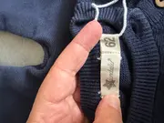 Vorschaubild 4 von Baby Strampler Einteiler Gr. 62 Blau Baumwolle