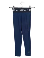 Vorschaubild 1 von Kinder Leggings Sporthose Mädchen Gr. 164 166 Blau Baumwolle Sport Tight