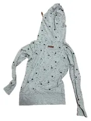 Vorschaubild 2 von Damen Kapuzenpullover Sternenmuster Gr. M Mint Grün Hoodie