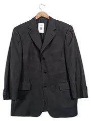 Vorschaubild 1 von Sakko Herren Business Grau Gr. 54 XXL Langarm