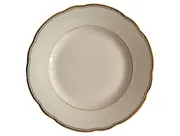 Vorschaubild 1 von Essteller Klassisch Weiß Goldrand Porzellan 19cm