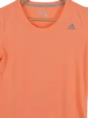 Vorschaubild 3 von Damen Sport Shirt Gr. 36/S Orange Polyester Kurzarm