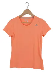 Vorschaubild 1 von Damen Sport Shirt Gr. 36/S Orange Polyester Kurzarm