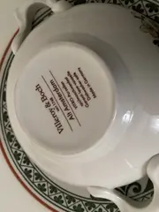 Vorschaubild 4 von Dekoschale Porzellan Blumen Klassisch Mehrfarbig 8cm