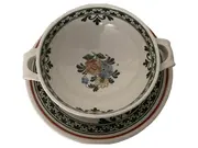 Vorschaubild 1 von Dekoschale Porzellan Blumen Klassisch Mehrfarbig 8cm