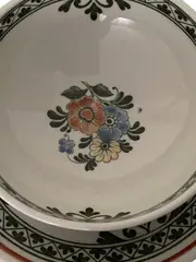 Vorschaubild 2 von Dekoschale Porzellan Blumen Klassisch Mehrfarbig 8cm