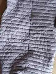 Vorschaubild 5 von Damen Steppmantel Lang Grau Gr. XS 34 Leicht Warm