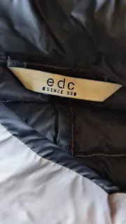 Vorschaubild 6 von Damen Steppmantel Lang Grau Gr. XS 34 Leicht Warm