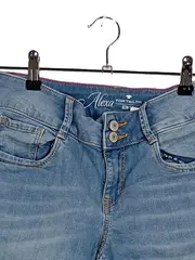 Vorschaubild 2 von Damen Jeans Hose Slim Fit Blau Größe 28