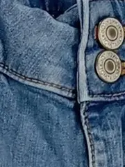 Vorschaubild 3 von Damen Jeans Hose Slim Fit Blau Größe 28