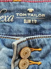 Vorschaubild 7 von Damen Jeans Hose Slim Fit Blau Größe 28