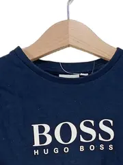 Vorschaubild 2 von Kinder Langarmshirt Gr. 104 Blau Casual Logo Baumwolle