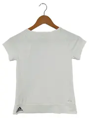 Vorschaubild 2 von Kinder Sport Shirt Gr. 140 Weiß Logo-Print Kurzarm Sportlich