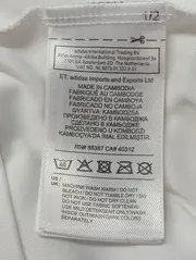 Vorschaubild 4 von Kinder Sport Shirt Gr. 140 Weiß Logo-Print Kurzarm Sportlich