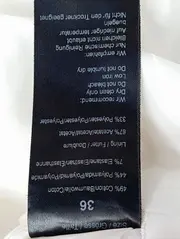 Vorschaubild 4 von Damen Blazer Gr. 36/S Weiß Elegant Klassisch Reißverschluss