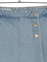 Vorschaubild 3 von Damen Jeansrock Gr. 38 Blau Mini Casual
