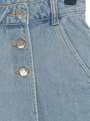 Vorschaubild 2 von Damen Jeansrock Gr. 38 Blau Mini Casual