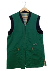 Vorschaubild 1 von CASSANI Leichte Weste Damen Grün Sportlich Casual Gr. 36/S Baumwolle