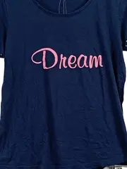 Vorschaubild 4 von Damen Schlafanzug Pyjama Set Kurzarm Punkte Blau Gr. 36/S