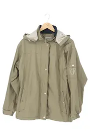 Vorschaubild 1 von Damen Outdoorjacke Gr. 38/M Grün Kapuze Praktisch